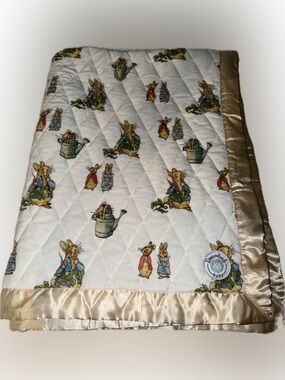Dreamland Baby Peter Rabbit Weighted Blanket Beatrix Potter 46" x 35"